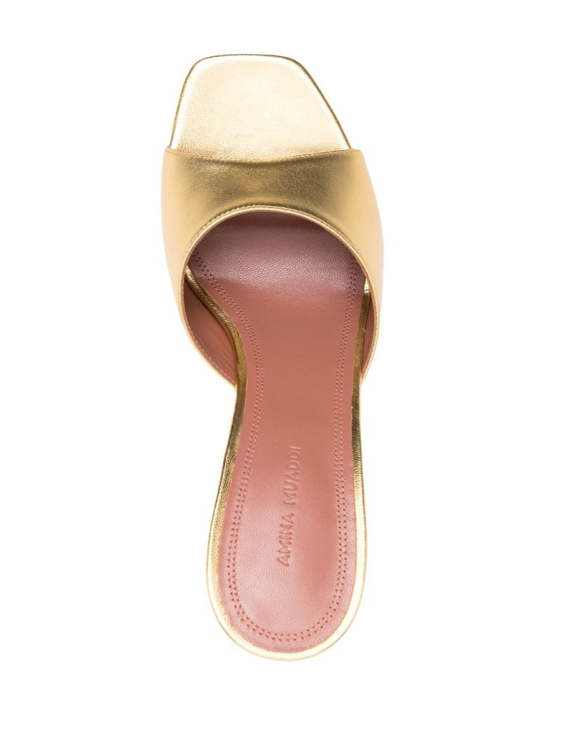 Gold Lupita 95 Mules