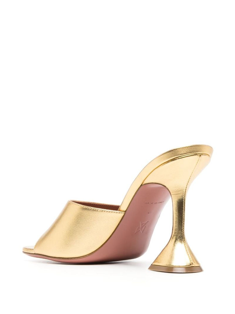 Gold Lupita 95 Mules