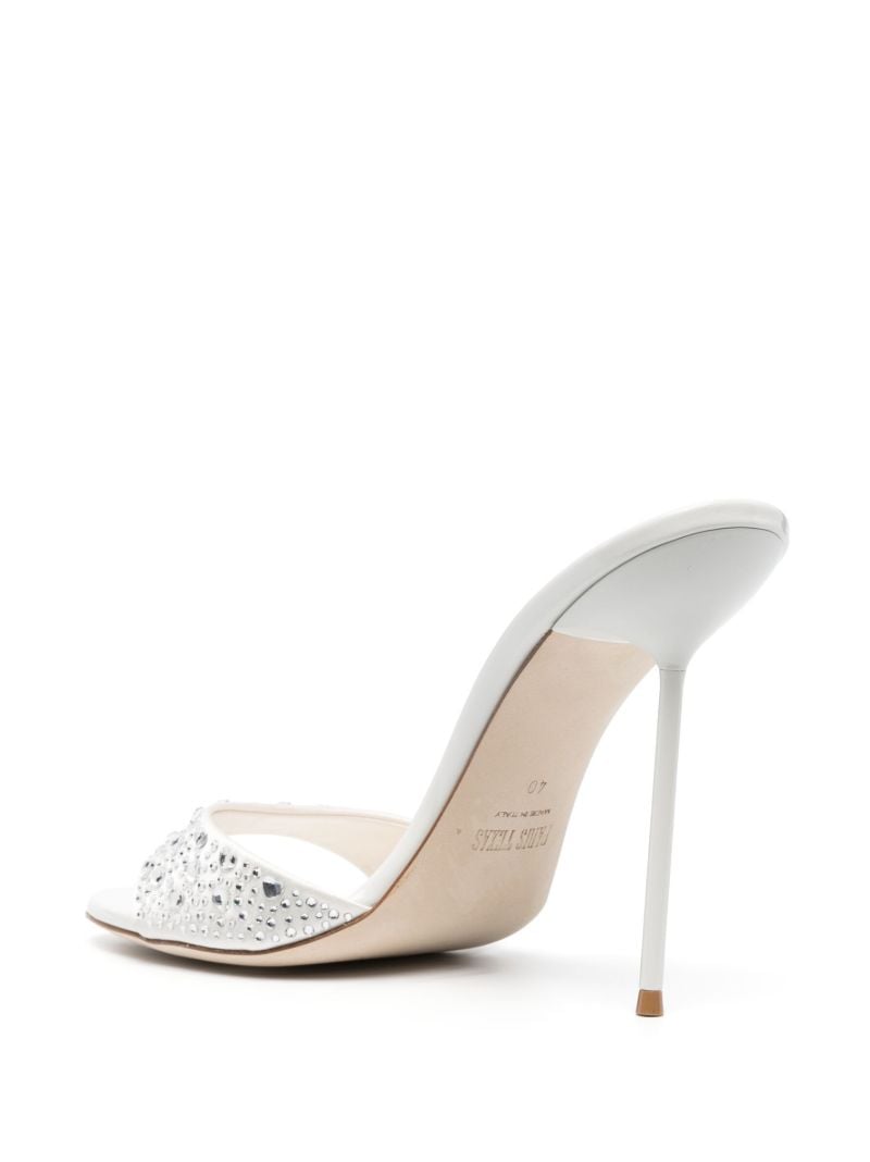 White Lidia 105 Crystal Mules