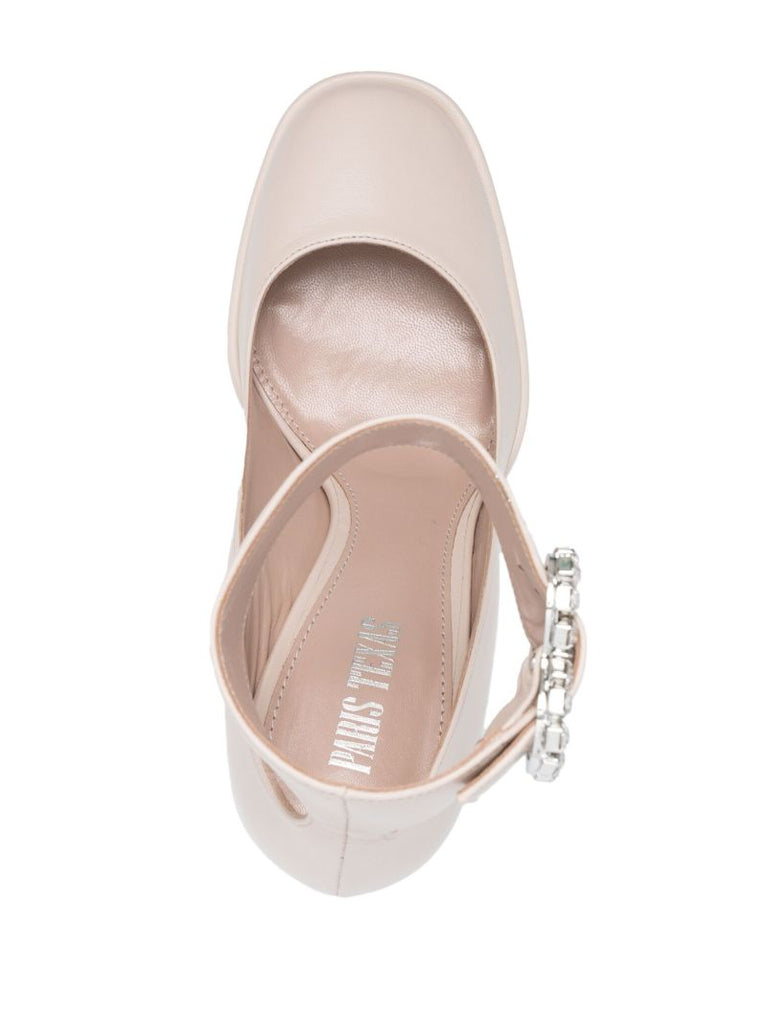 Pink Nancy Love 130 Leather Pumps