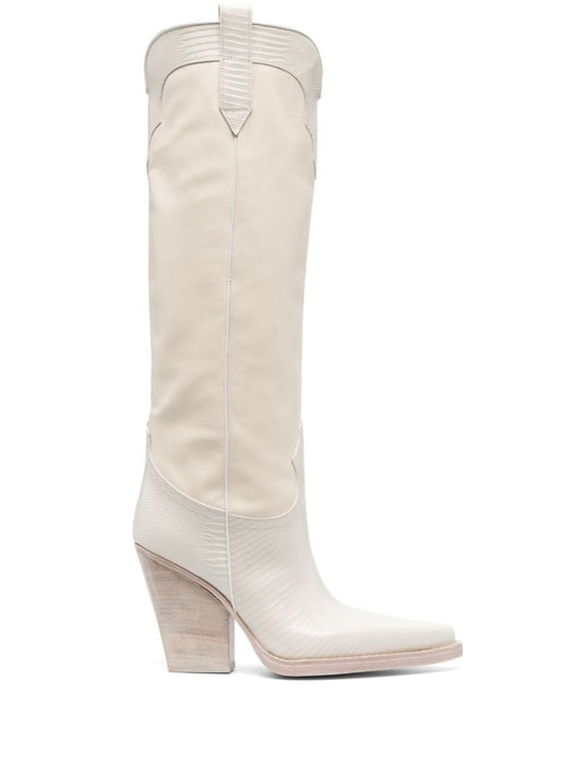 Neutral El Dorado 100 Knee-high Cowboy Boots