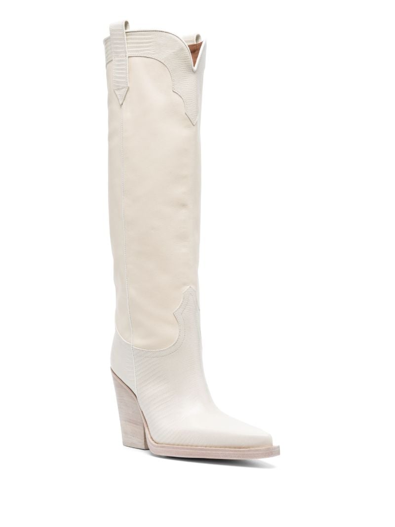 Neutral El Dorado 100 Knee-high Cowboy Boots