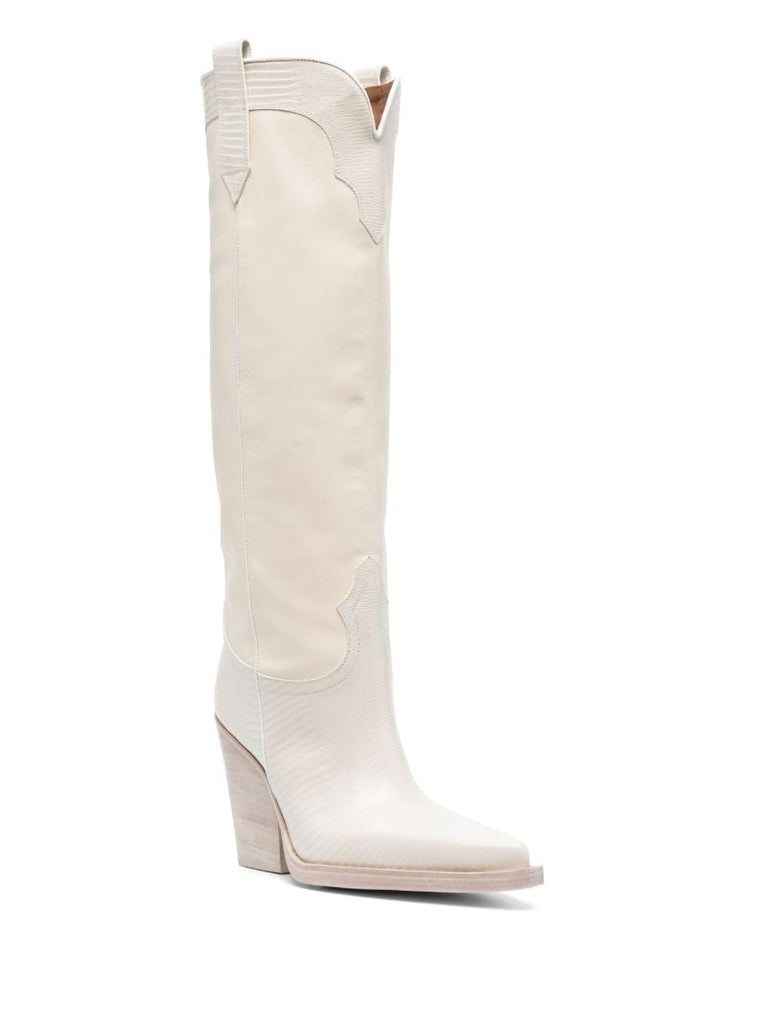 Neutral El Dorado 100 Knee-high Cowboy Boots
