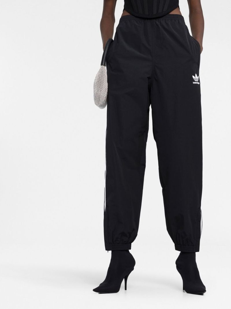 X Adidas Black Logo Track Pants