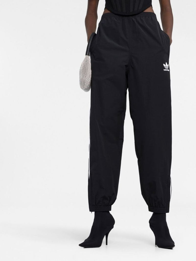 X Adidas Black Logo Track Pants