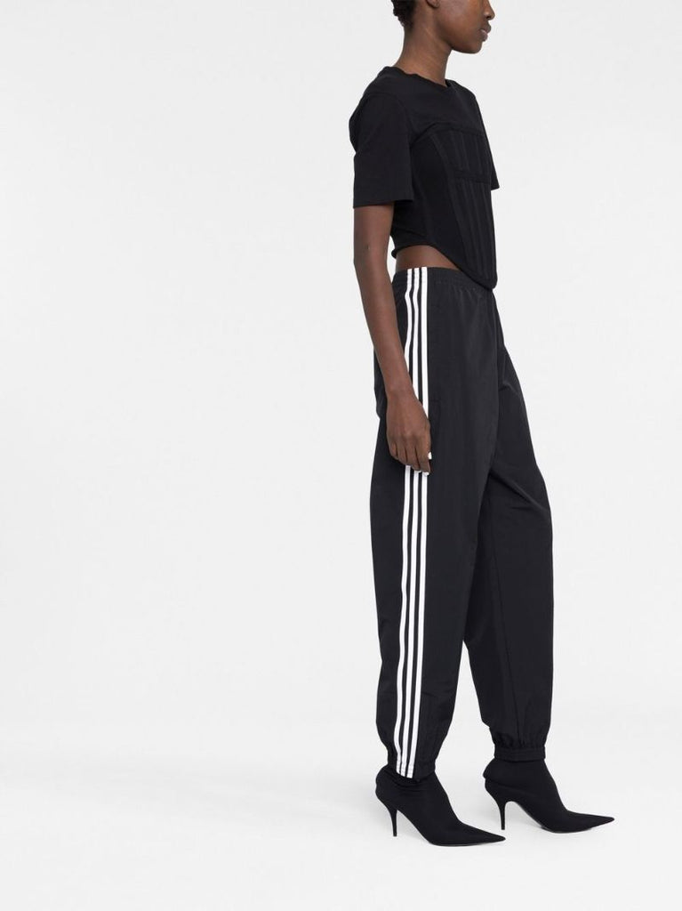 X Adidas Black Logo Track Pants