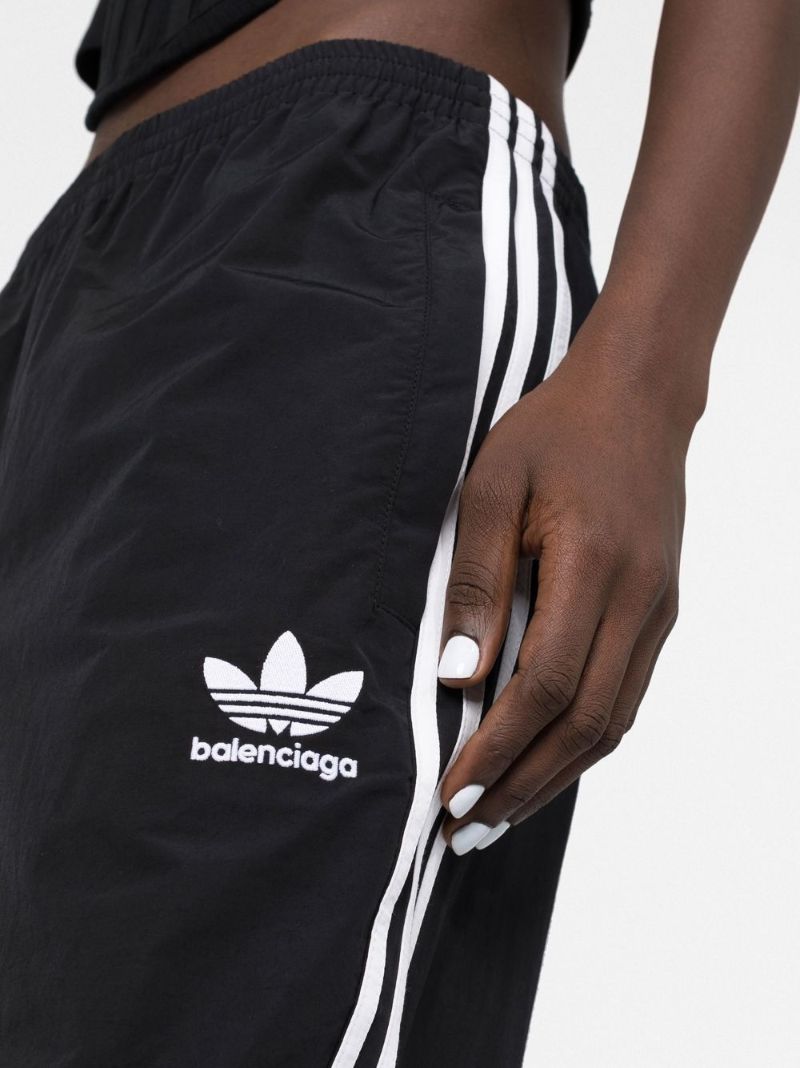X Adidas Black Logo Track Pants