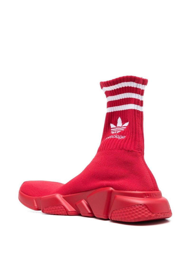 X Adidas Red Speed Pull-on Sneakers
