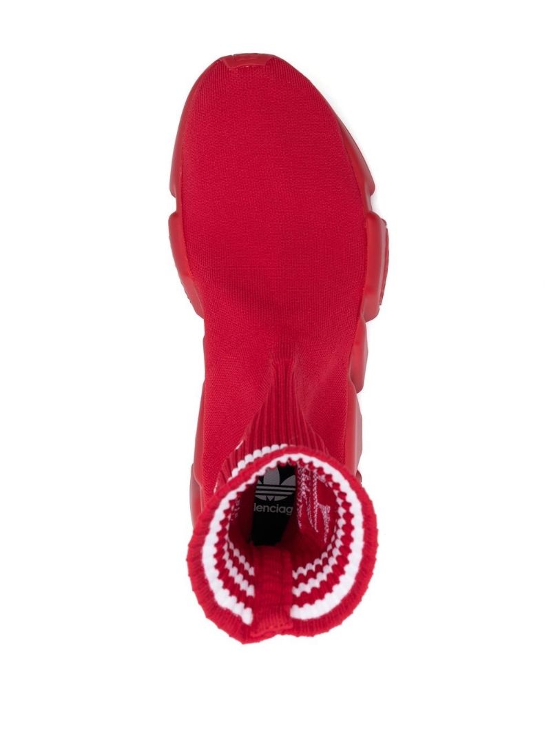 X Adidas Red Speed Pull-on Sneakers