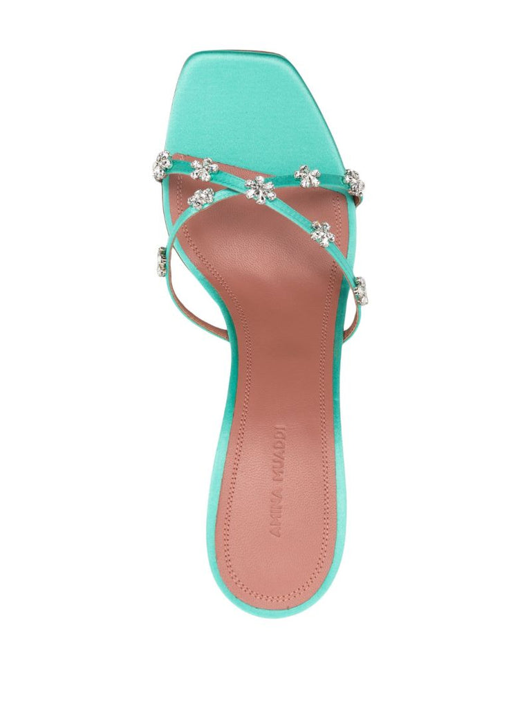 Blue Lily 70 Crystal Sandals