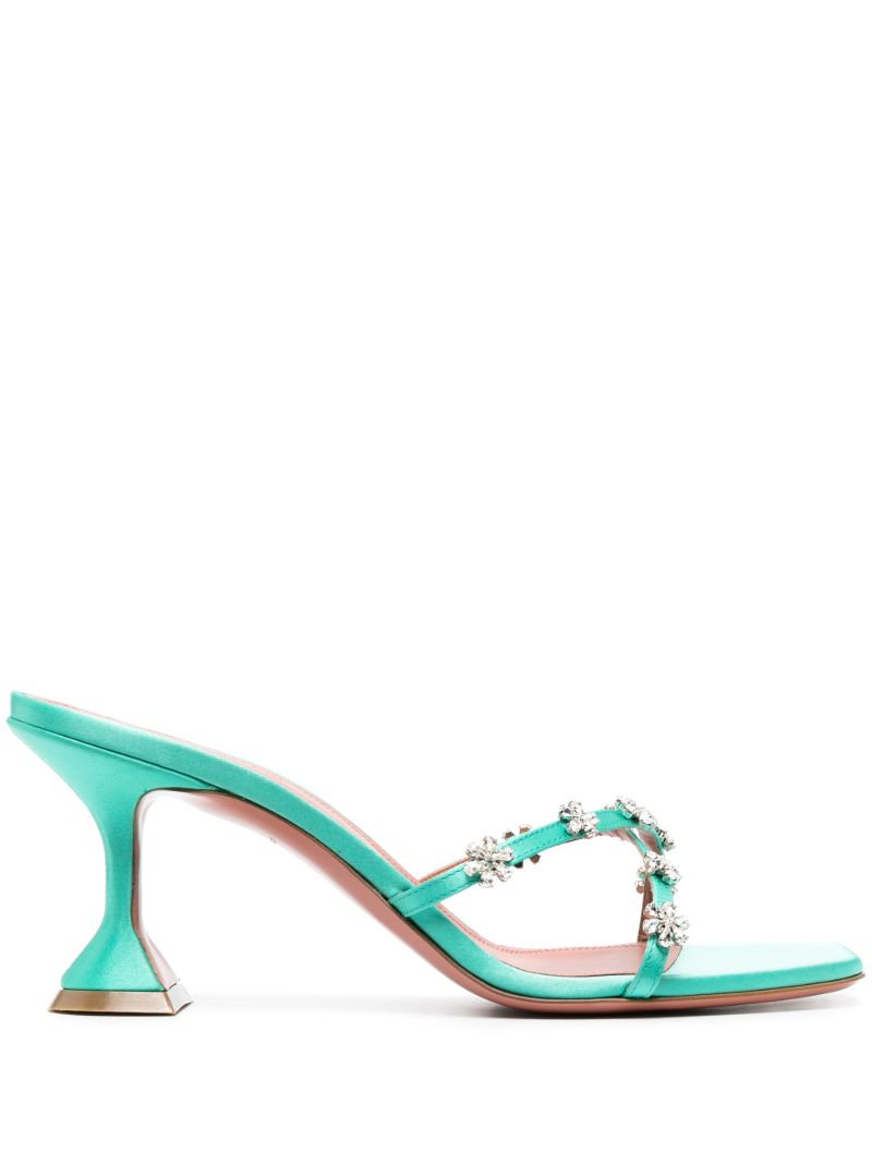 Blue Lily 70 Crystal Sandals