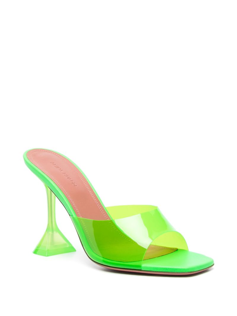 Green Lupita 95 Mules