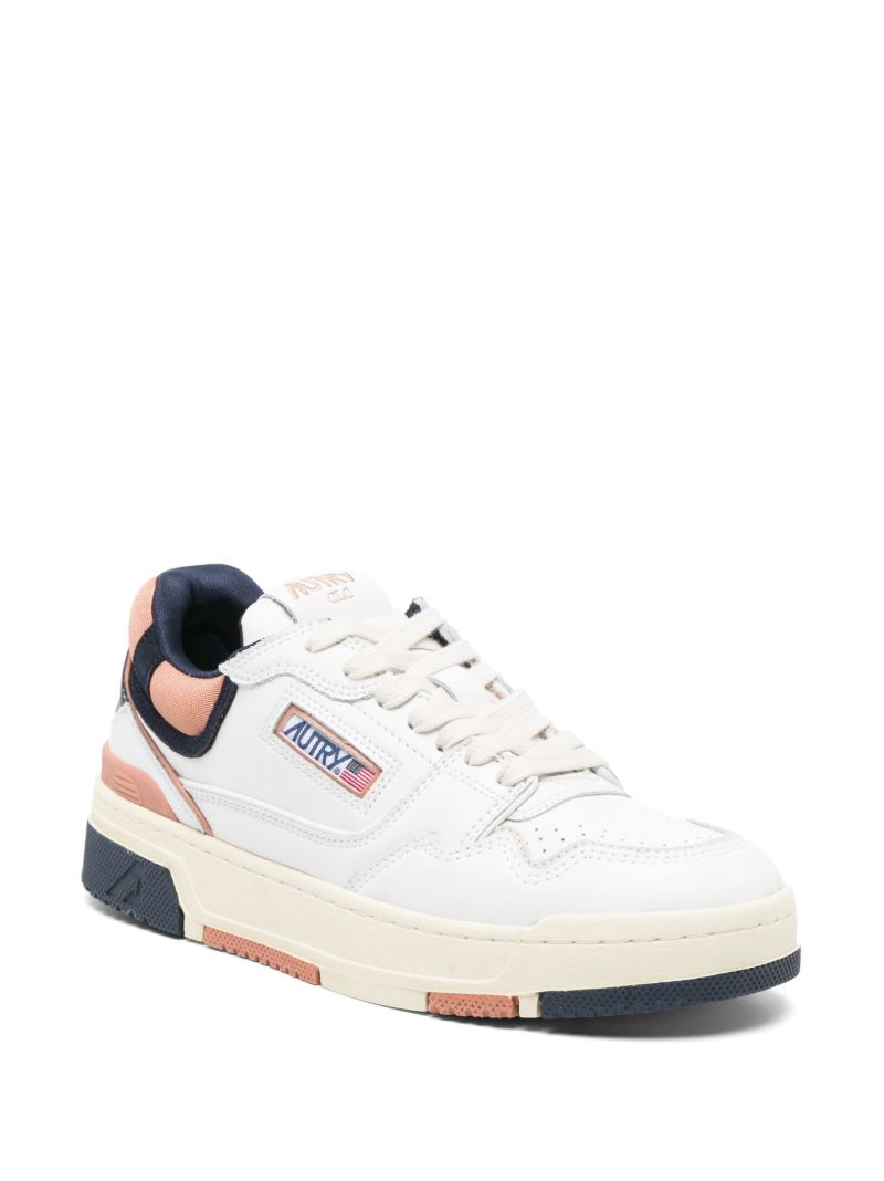 White Clc Leather Sneakers