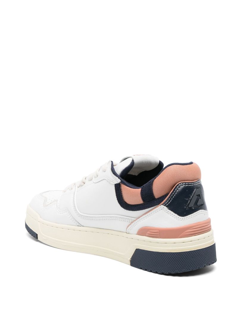 White Clc Leather Sneakers