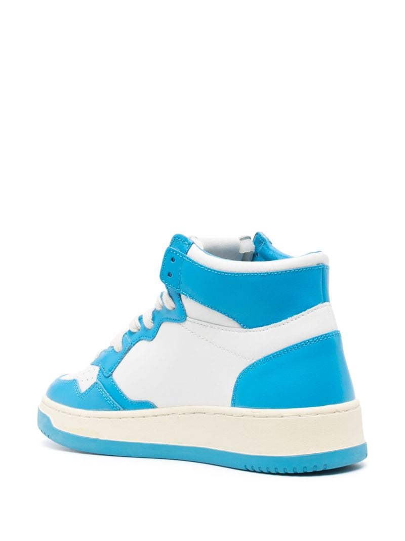 Blue Logo Patch Sneakers