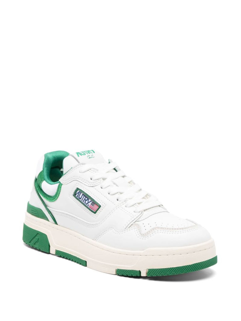 White Clc Leather Sneakers