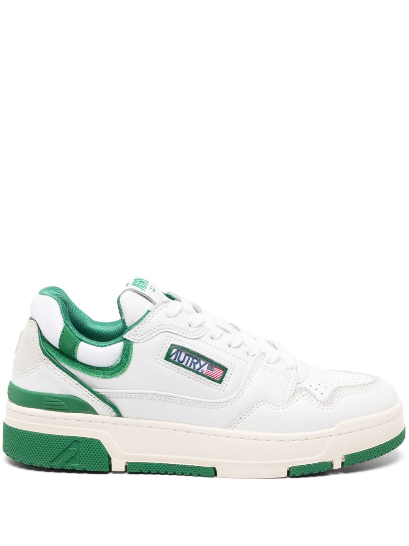 White Clc Leather Sneakers