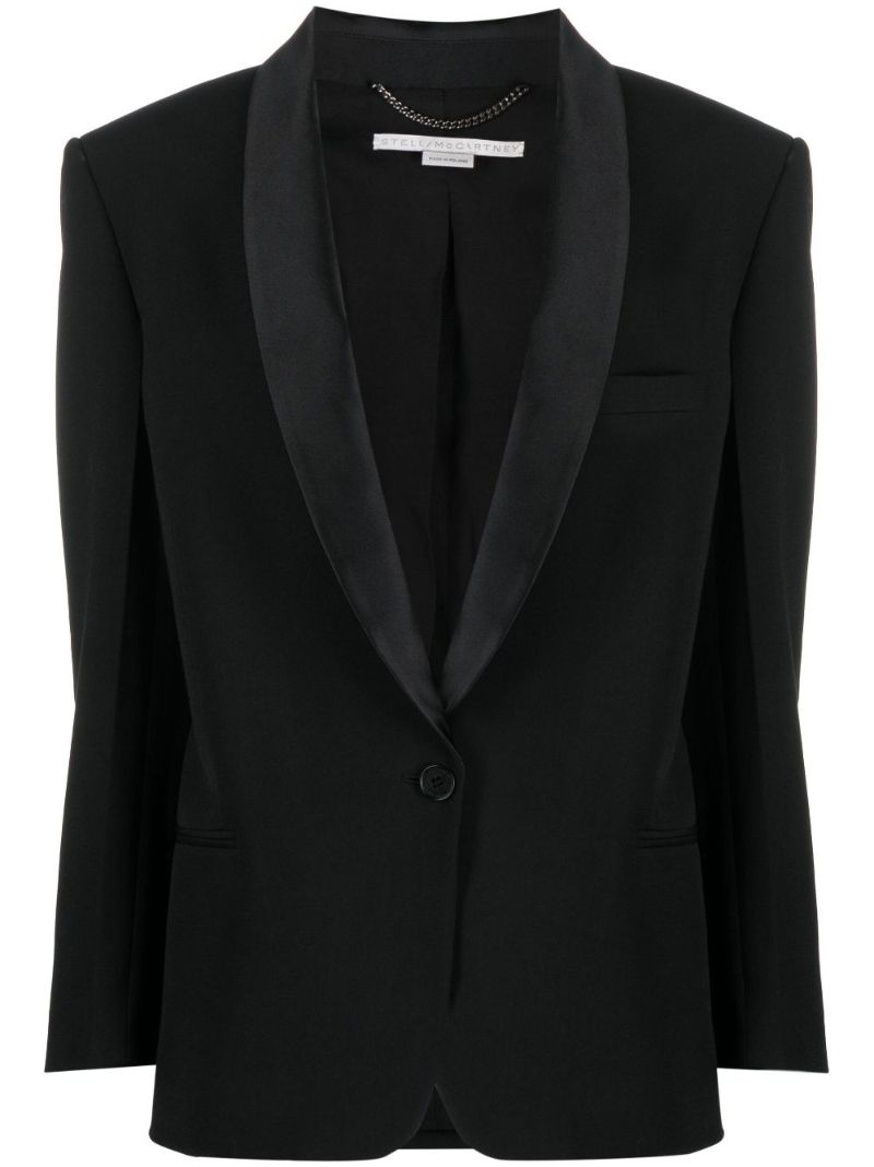 Black Single-breasted Blazer