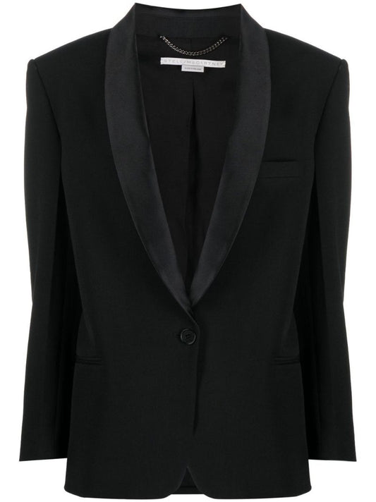 Black Single-breasted Blazer
