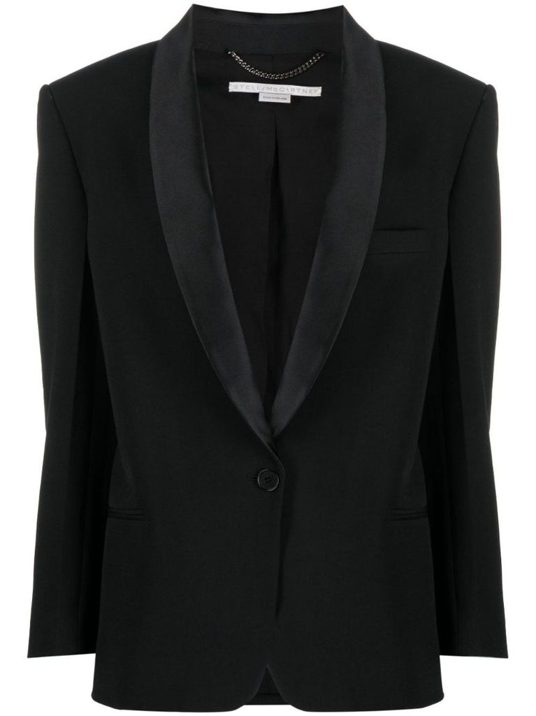 Black Single-breasted Blazer