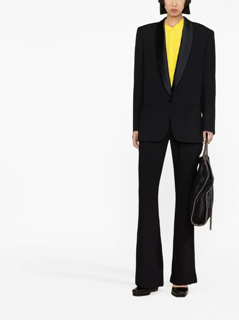Black Single-breasted Blazer