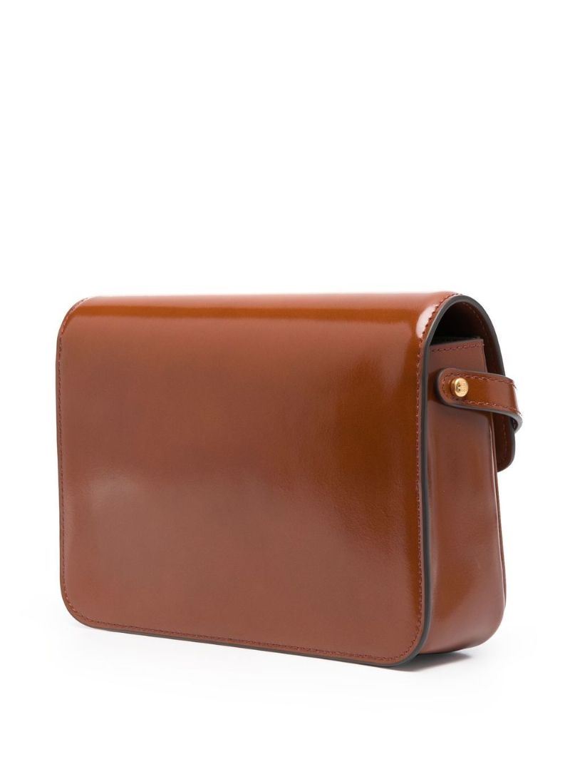 Brown Robinson Leather Cross Body Bag