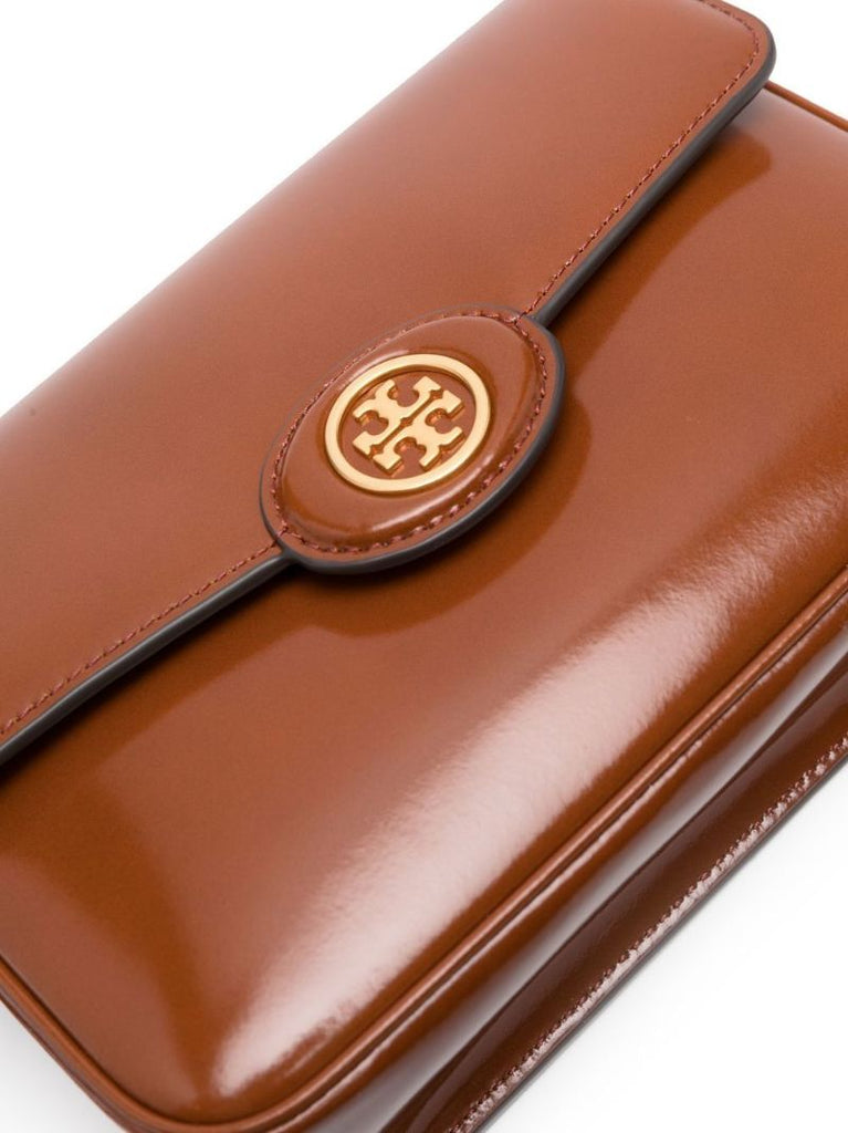 Brown Robinson Leather Cross Body Bag