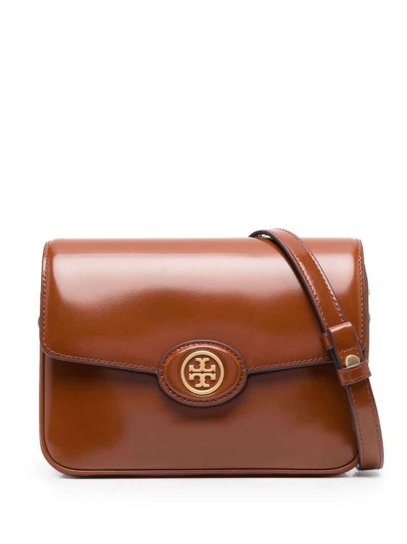 Brown Robinson Leather Cross Body Bag