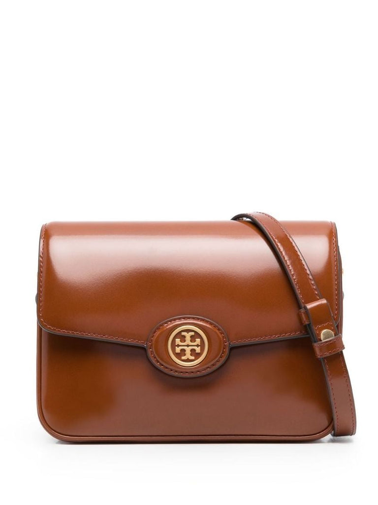 Brown Robinson Leather Cross Body Bag
