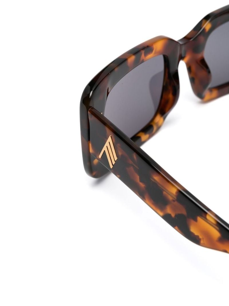 Brown Tortoiseshell Oversize Frame Sunglasses