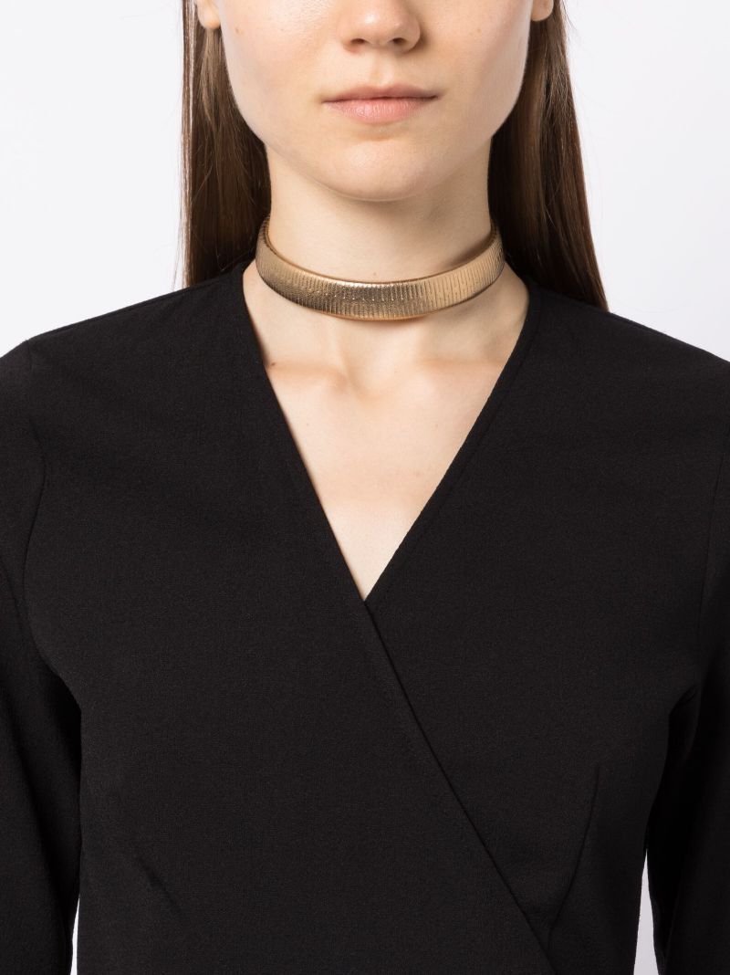 Gold-tone Lumia Leather Necklace