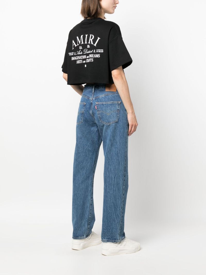 Black Logo Print T-shirt