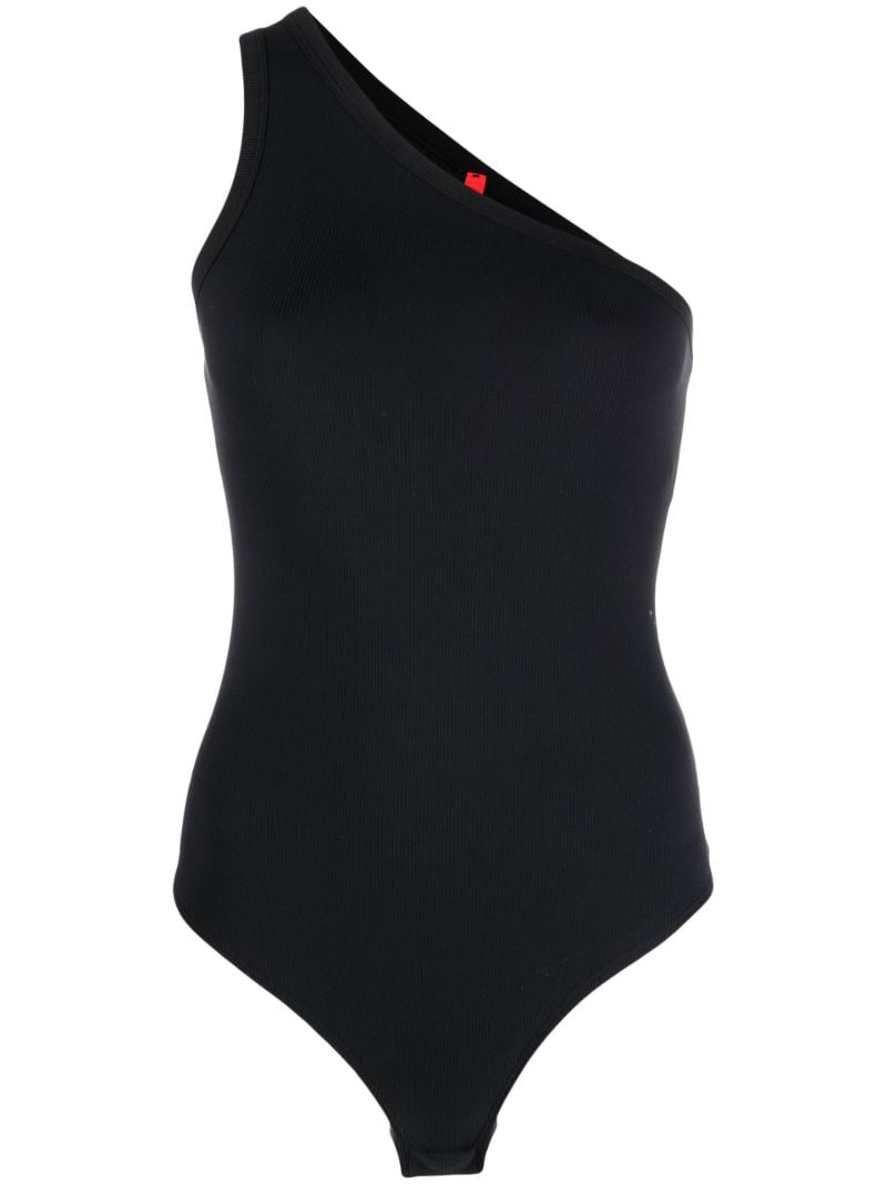 Black Suit Yourself One-shoulder Bodysuit