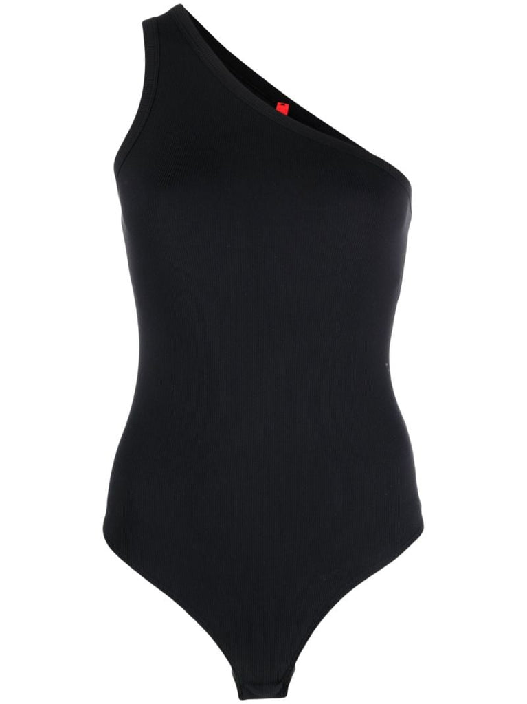 Black Suit Yourself One-shoulder Bodysuit