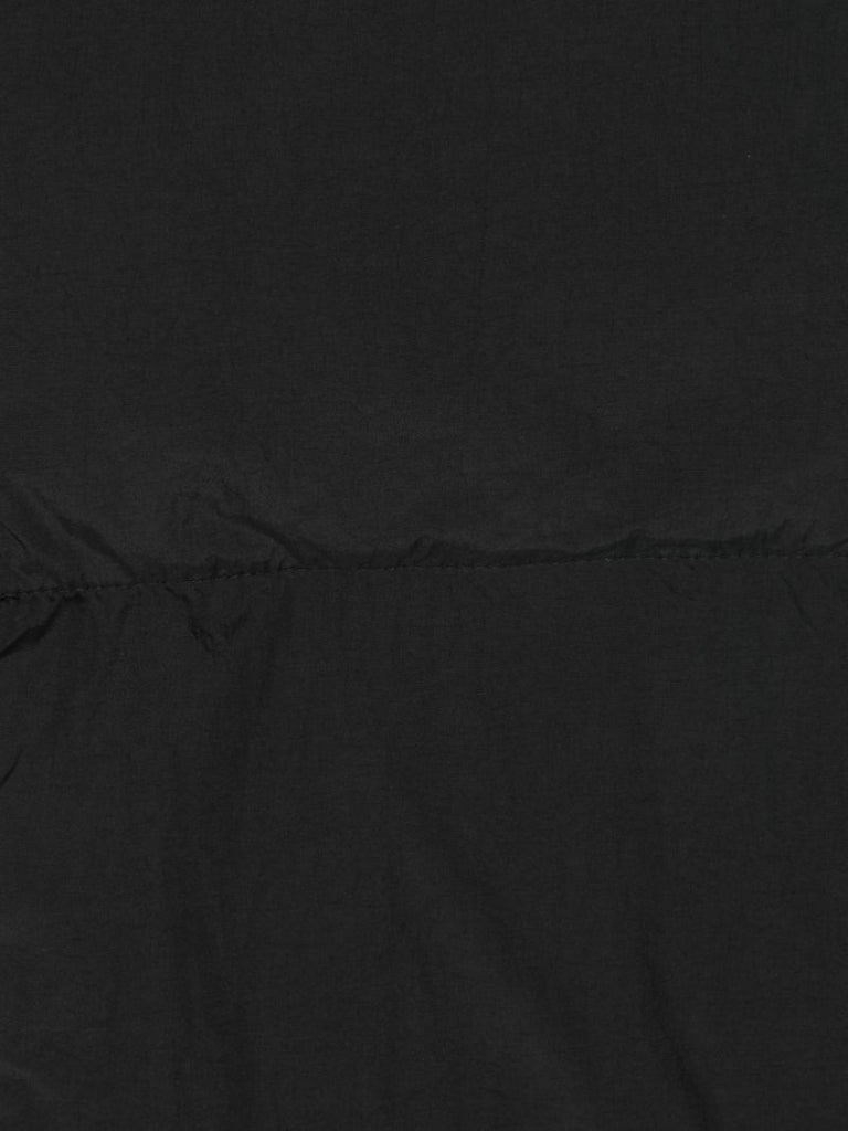 Black Puffer Padded Scarf