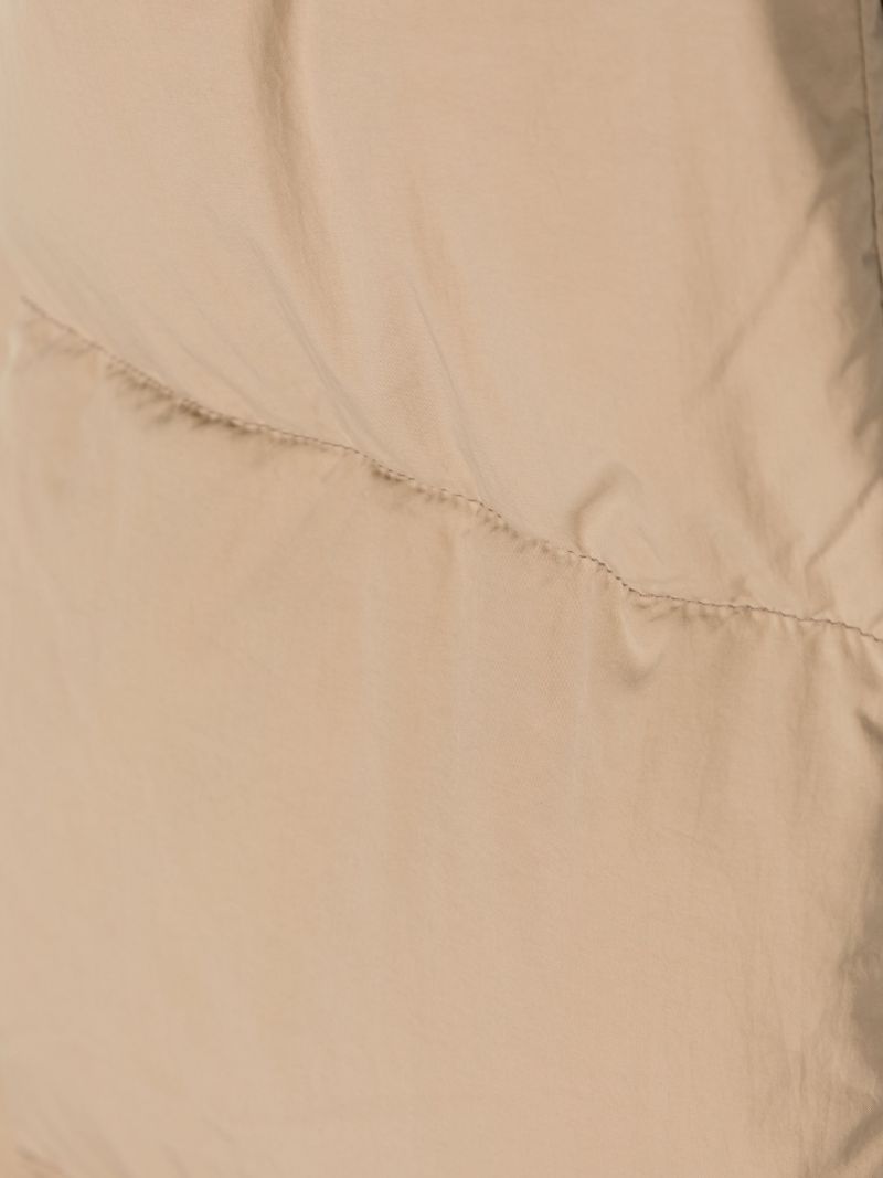 Neutral Puffer Scarf