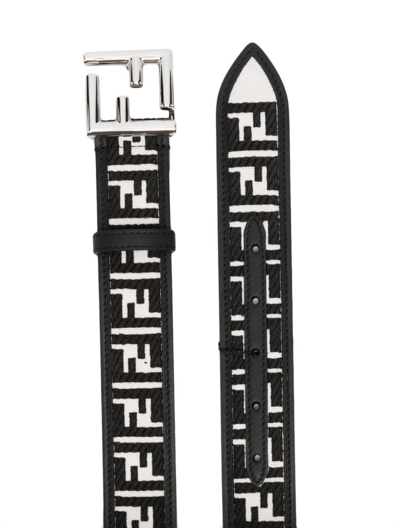 Black Ff Logo Belt