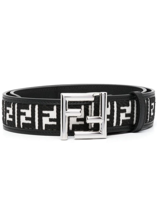 Black Ff Logo Belt