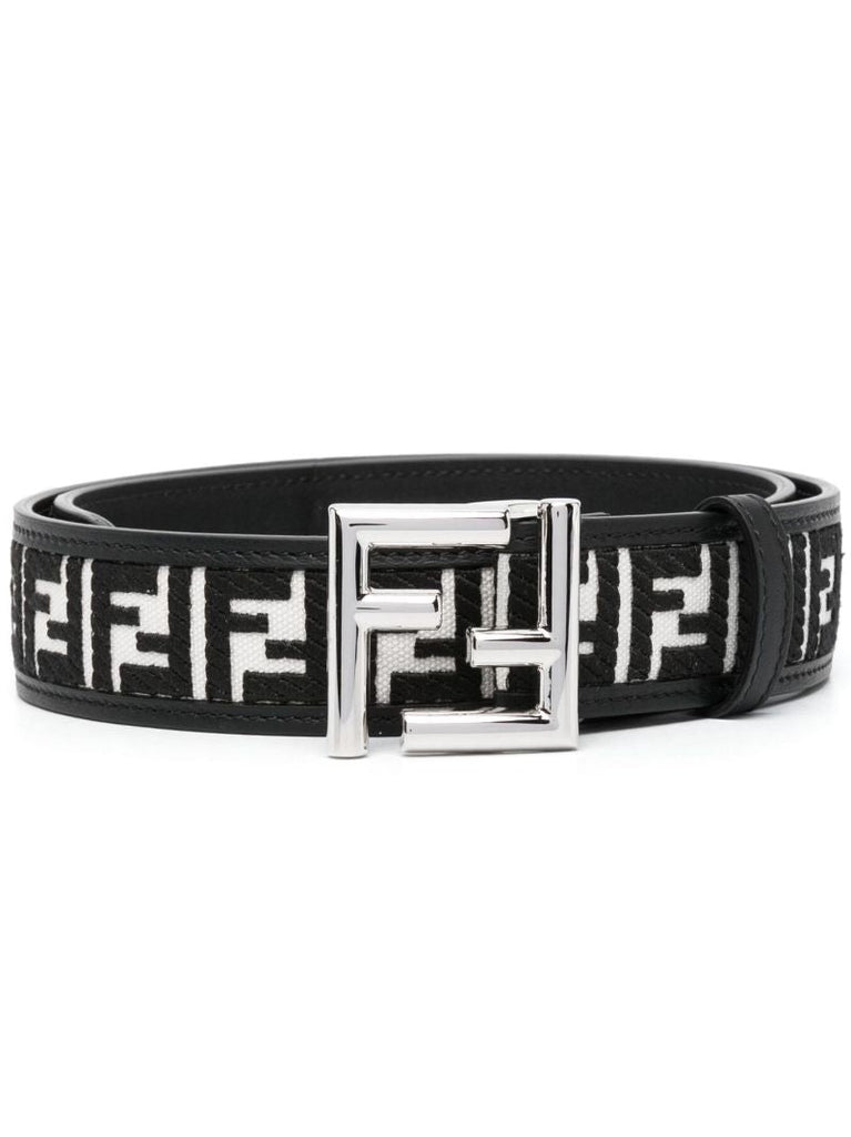 Black Ff Logo Belt