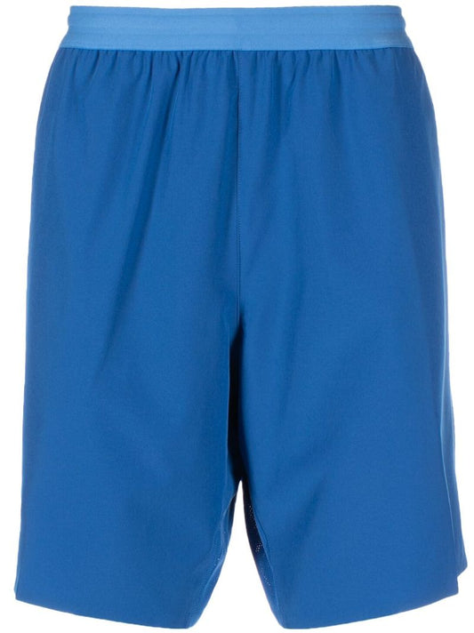 X Novak Djokovic Blue Lacoste Tennis Shorts