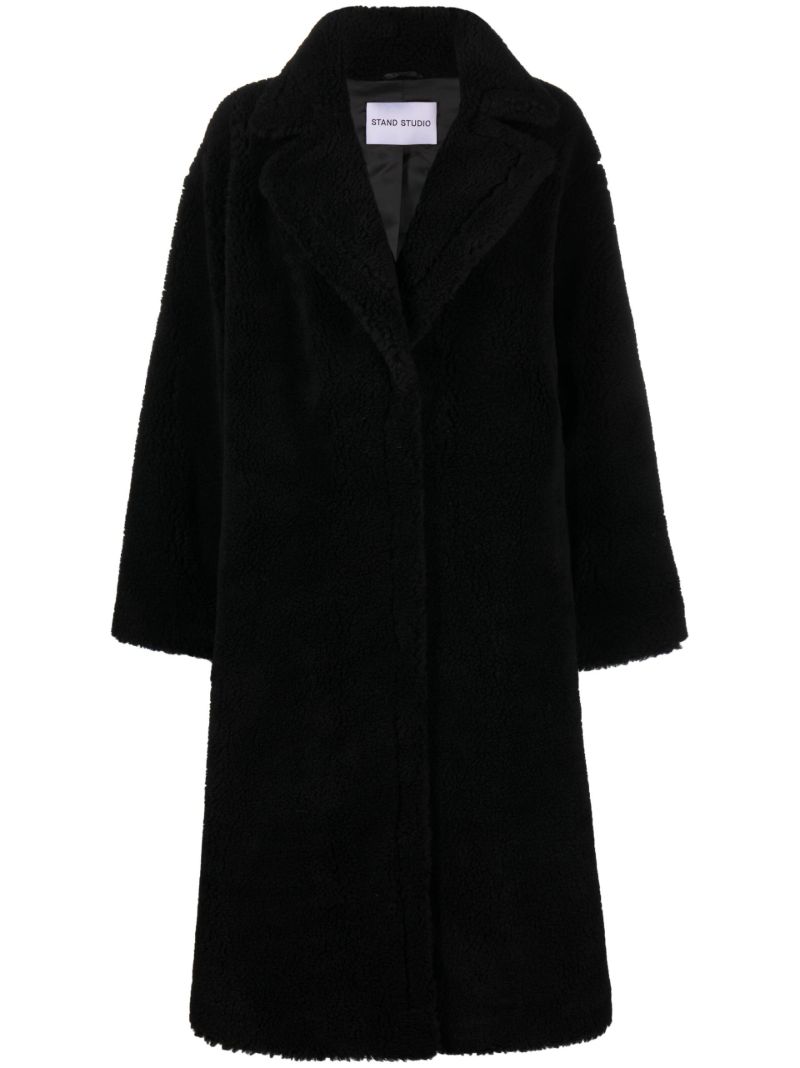 Black Maria Faux Shearling Coat