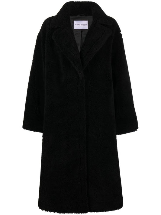 Black Maria Faux Shearling Coat