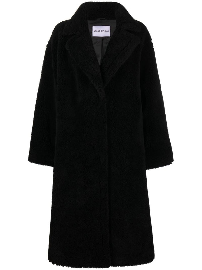 Black Maria Faux Shearling Coat