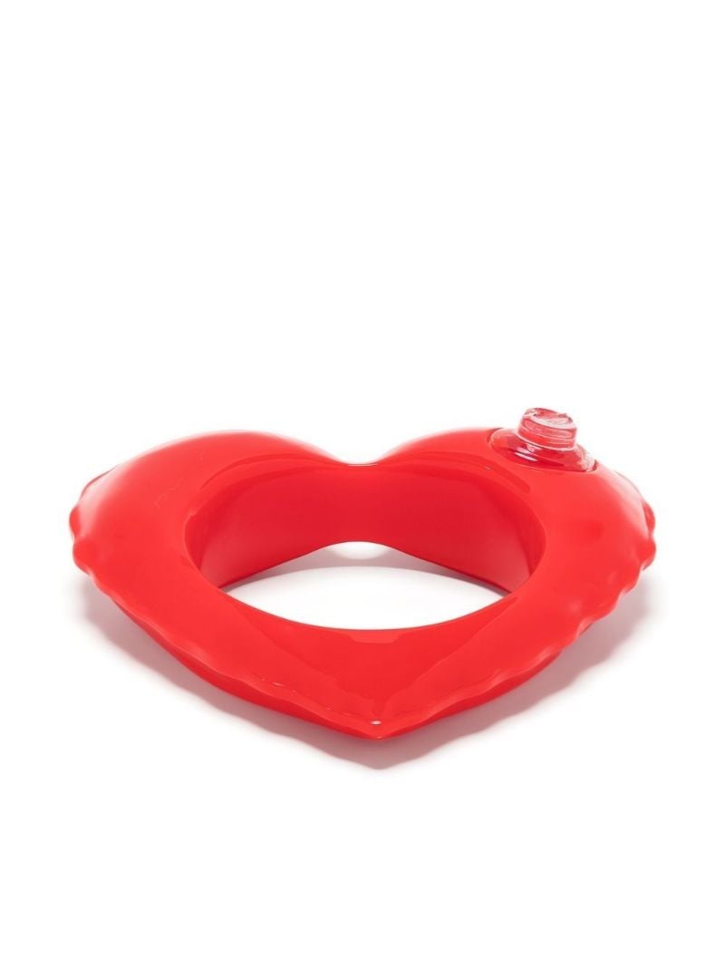 Red Inflatable Heart Bracelet