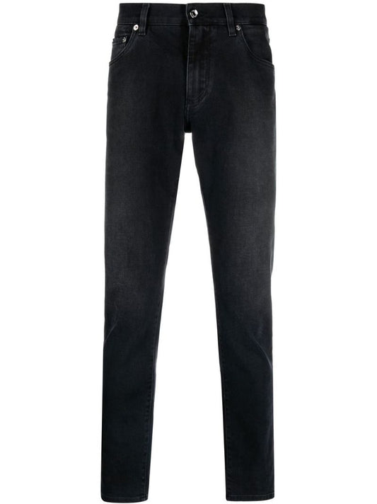 Black Dg Essentials Skinny Jeans