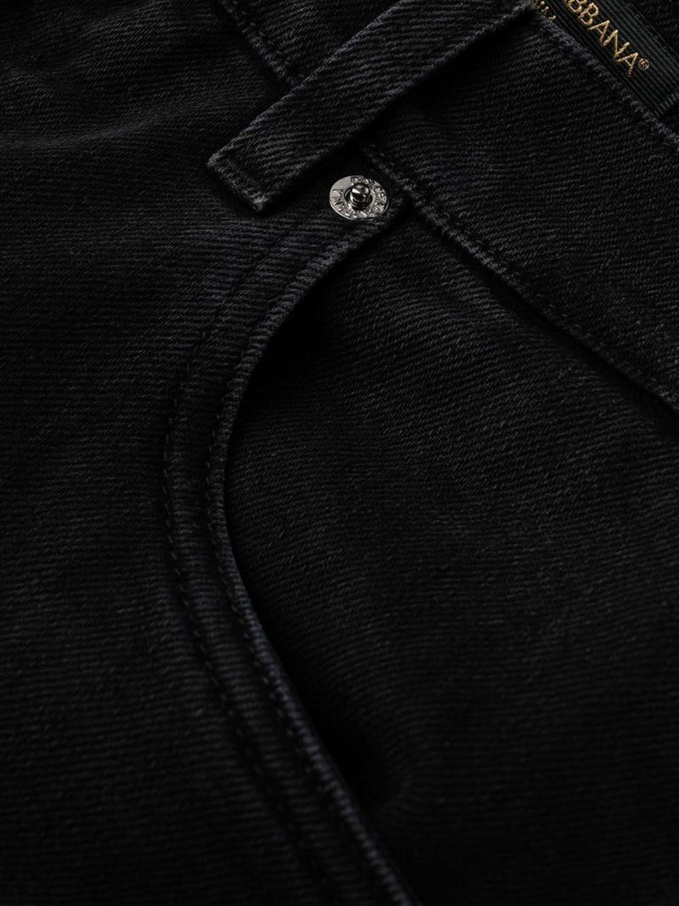 Black Dg Essentials Skinny Jeans