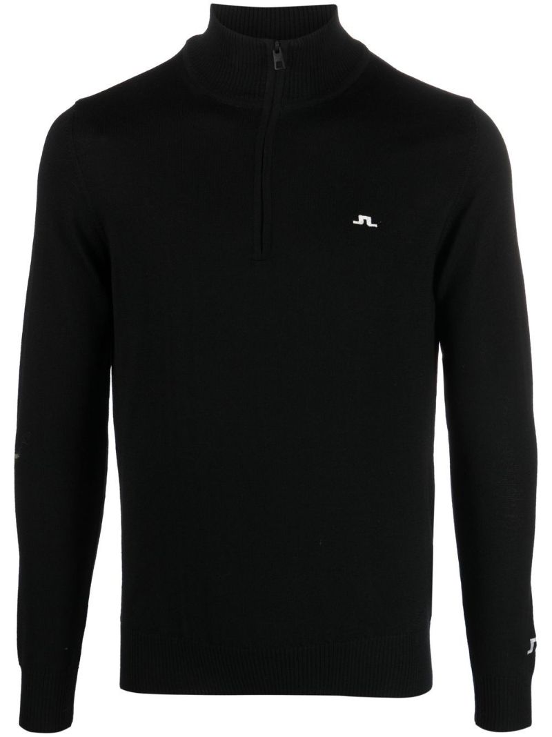 Half-zip Fine-knit Jumper