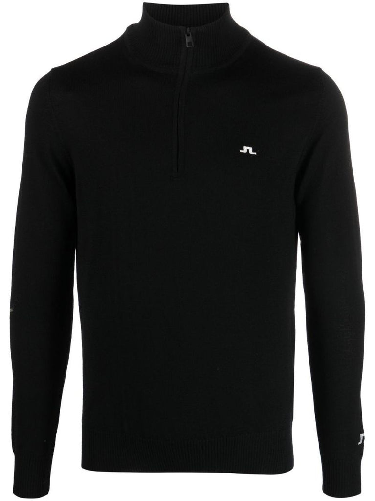 Half-zip Fine-knit Jumper