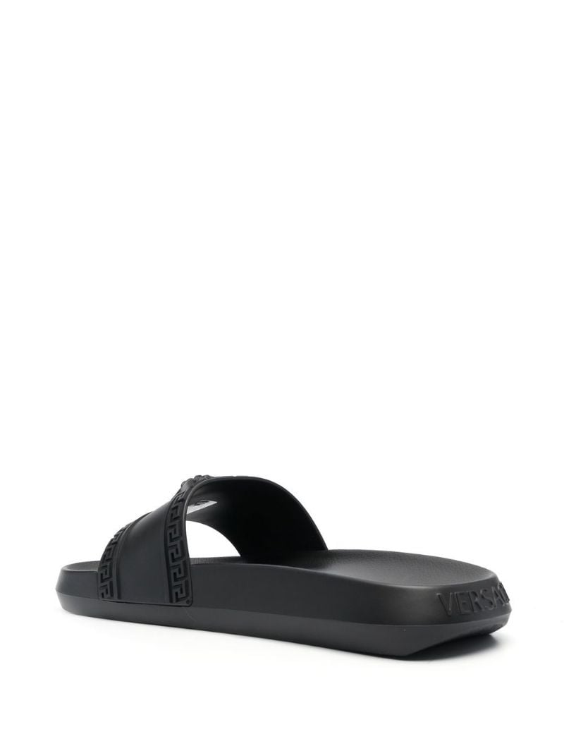 Black Palazzo Slides