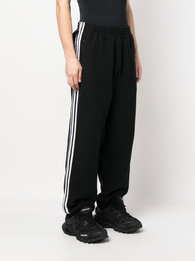 X Adidas Black Tapered Track Pants